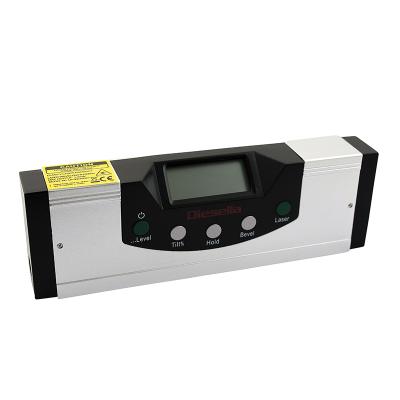 Digital level 150 mmx0,05° with laser and LED light